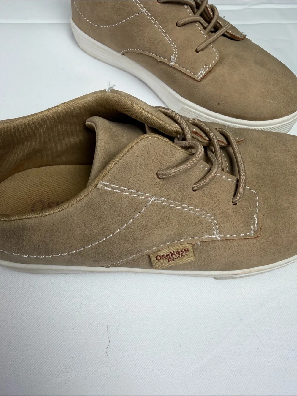 OshKosh B'gosh Kids' Tan Lace-Up Sneaker
